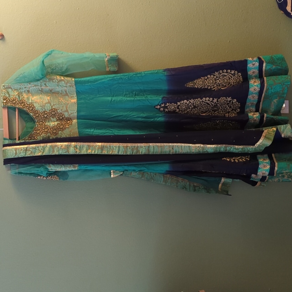 Anarkali - green